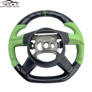 Volant en cuir perforé vert en fibre de carbone ECR Best Selling de Ever-Carbon Racing pour <span class=keywords><strong>Chrysler</strong></span> <span class=keywords><strong>300c</strong></span> - Product Image 6