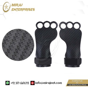 Pullups Workout Palm Protector Gym Grip pads Poignées de gymnastique en carbone en gros pour l'haltérophilie vendeur en gros - Product Image 3