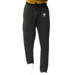 Pantalons de survêtement streetwear sur mesure avec logo et design pour hommes, pantalons de survêtement pour hommes de haute qualité, coupe ajustée, faible MOQ - Product Image 1