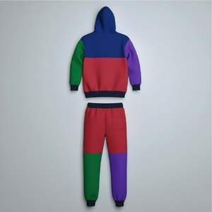 Survêtement pour homme en molleton de coton et polyester, poids lourd américain, confortable, 500 GSM, survêtement oversize pour homme - Product Image 2