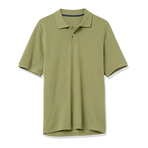 Polo en coton et polyester de haute qualité pour homme, t-shirt professionnel en soie imprimée avec broderie à prix d'usine, short de vêtements de golf grande taille - Product Image 1
