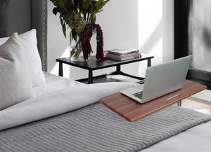 Mobilier de chambre à coucher à hauteur réglable Table d'ordinateur portable compacte pour chevet - Product Image 3