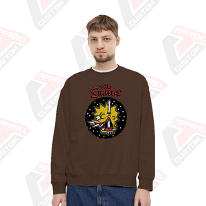 Sweat-shirt pour homme ultra doux personnalisé, de qualité supérieure, uni, en coton molletonné avec des fibres de polyester, pour la saison hivernale - Product Image 5