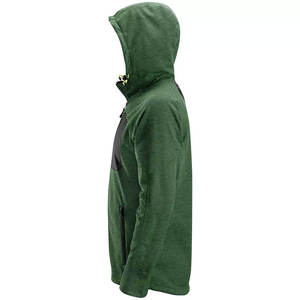 Sweat à capuche zippé surdimensionné pour personnalisation Pull en polaire vierge avec sweats à capuche à fermeture éclair bidirectionnelle - Product Image 5