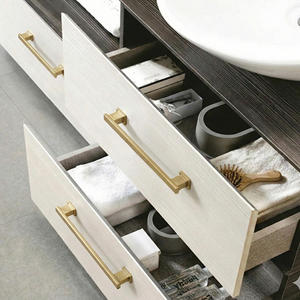 มือจับตู้บาร์โลหะผสมสังกะสีสไตล์โมเดิร์นกลางศตวรรษ ดีไซน์หรูหรา สำหรับลิ้นชักเฟอร์นิเจอร์ ตู้ครัว ตู้เสื้อผ้า อุปกรณ์ฮาร์ดแวร์ประตู  ยั่งยืนและเป็นมิตรต่อสิ่งแวดล้อม - Product Image 6