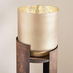 Portavelas de latón Vintage para decoración del hogar, centro de mesa elegante, soporte de vela decorativo para sala de estar y mesa de comedor - Product Image 2