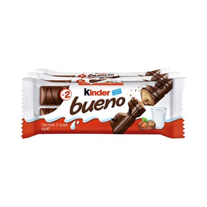 Barra de Chocolate Kinder Bueno, Chocolate con Leche y Crema de Avellanas, Oblea Crujiente, Delicias Dulces, Ideal para el Hogar, la Oficina y Regalos - Product Image 5