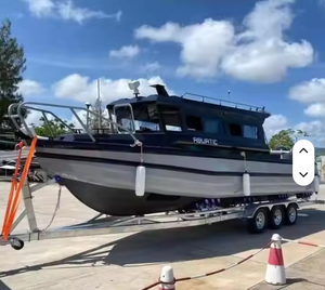 CHART TOPPING Bateau de pêche en aluminium entièrement soudé, Yacht de sport de luxe, Moteur hors-bord, Fond en V profond, Easy Craft à vendre - Product Image 5