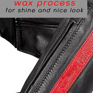 Chaqueta de Motociclista de Cuero para Hombre, a la Moda, Estilo Racing, Cortavientos, Invierno, Nuevo Estilo - Product Image 6