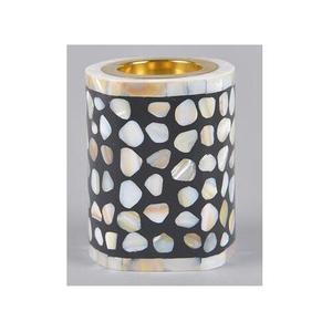 Fresh <b>Oud</b> Fragrance <b>Incense</b> Burner Bakhoor Set with White Floral Design Mop Bone Inlay New Design Aromatic Product - Product Image 3