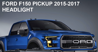Pour F150 Raptor 12V 140W 6000 lm 6000K Ensemble de phares LED, faisceau haut/bas, DRL, clignotant, feux de position latéraux, super lumineux