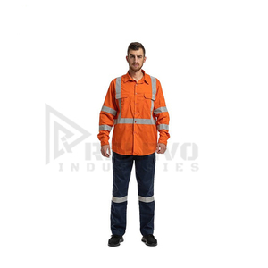 Ropa de Trabajo Reflectante de Seguridad para Trabajadores de la Construcción y Minería, Talla Cómoda, Venta al Por Mayor - Product Image 2