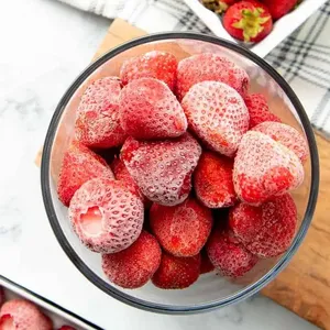 Beste Fabrieksprijs Van Verse Bevroren Aardbeien In Bulk Bevroren Aardbeien Gedroogde Fruitplakjes Groenten