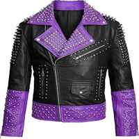 Chaqueta clásica de cuero genuino para hombre con cierre de cremallera prendas de vestir exteriores de moda para ropa de hombre elegante hecha a medida