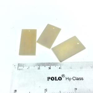 Écailles d'os de buffle pour la fabrication de manches de couteau |   Matériaux naturels pour la poignée - Product Image 2