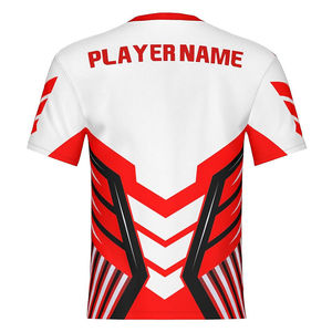 เสื้อเล่นเกมออกแบบได้ตามที่ต้องการเสื้อยืดออกแบบได้ตามต้องการพิมพ์สีแบบระเหิดออกแบบได้ตามต้องการ - Product Image 2