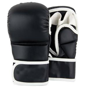 Guantes de boxeo y MMA de medio dedo con logotipo personalizado para adultos patrón impreso para escenas deportivas guantes de lucha mma guantes de boxeo UFC - Product Image 1