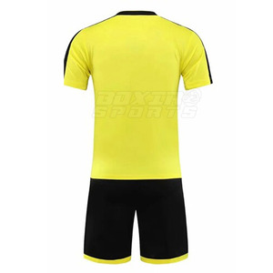 Uniforme de fútbol para hombre con logotipo personalizado, precio al por mayor, en stock, diseña tu propia ropa de fútbol, 100% poliéster, secado rápido, ligero - Product Image 2
