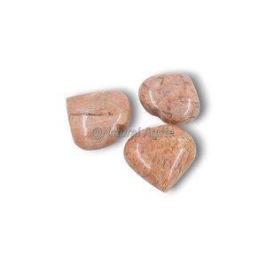 Precio de fábrica al por mayor Natural musgo ágata cristal corazón alto pulido musgo ágata curación corazón hinchado para adornos de Fengshui - Product Image 4