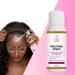 Private Label Quick Dry Temporary Wig Install Melting <b>Spray</b> for Wig Extension - Product Image 1
