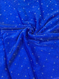 ผ้าไหมพื้นที่ทำเพื่อการแต่งกายวัสดุผ้าและวัสดุผ้าแพรเย็บปัก - Product Image 5