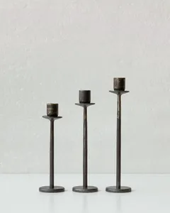 <b>Black</b> Antique Metal Iron Candle Holder Christmas Home Decoration <b>Candlestick</b> Holders High Quality Handmade Fancy Candle Mold - Product Image 4