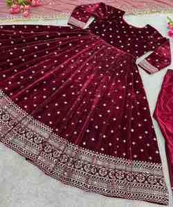 Fashion Fusion: estilo pakistaní Salwar Kameez: fusión de estilos tradicionales y modernos, creando una moda elegante y elegante - Product Image 3