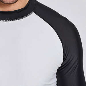 Chemise de compression personnalisée Jiu Jitsu Rashguard BJJ No Gi MMA vêtements d'entraînement vêtements de sport de gymnastique conception OEM fabriquée au Pakistan - Product Image 5