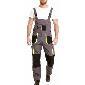 Combinaison de travail imperméable en gros, salopette de sécurité, salopette à bretelles, vêtements de travail industriels robustes unisexes, OEM - Product Image 2