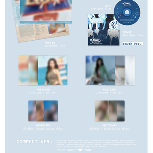 UAU - # Your Youth 2ème mini-album version COMPACT (Your / Youth / Set Ver) - Product Image 3