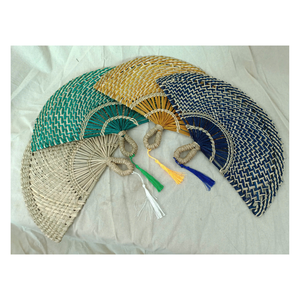 Tự nhiên cỏ biển Palm Leaf Fan từ Việt Nam cho Handmade Trang trí nhiệt đới và cung cấp bán buôn - Product Image 3