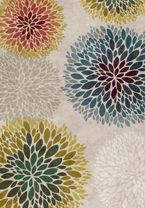 Adiva Alfombra turca hecha a máquina Alfombra antideslizante con respaldo de algodón lavable Exportación directa de Gaziantep para uso doméstico - Product Image 5