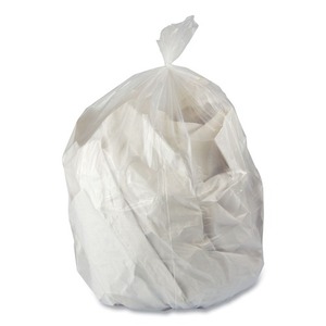 Bolsas de Basura Transparentes para el Hogar Boardwalk de 23 Galones, 0.9 Mil, Perforadas, en Rollo, de Baja Densidad, 28 Pulgadas X 45 Pulgadas 8 Bolsas/Rollo - Product Image 3