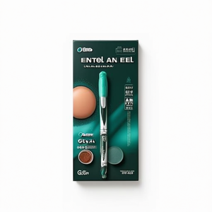 Pentel EnerGel BL77 Green Gel Ink Rollerball <b>Pen</b> 0.35mm Durable and Comfortable Writing - Product Image 2