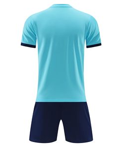 Uniformes de Fútbol Personalizados al por Mayor de Poliéster de Secado Rápido, Conjuntos de Fútbol para Equipos, Camisetas y Pantalones Cortos Transpirables con Impresión por Sublimación - Product Image 2