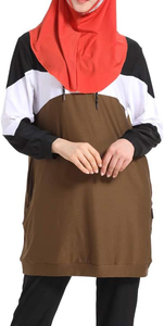 Ensemble deux pièces décontracté pour femmes Nestrue Sports, taille plus, polaire d'hiver, abaya, survêtement, couleur personnalisée, service ODM OEM - Product Image 4