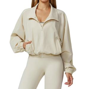 Sudadera con Capucha Unisex de Gran Peso, Secado Rápido, Elástica en Cuatro Direcciones, Cintura Elástica, Color Sólido, Manga Larga, para Yoga, Correr al Aire Libre, Otoño - Product Image 4