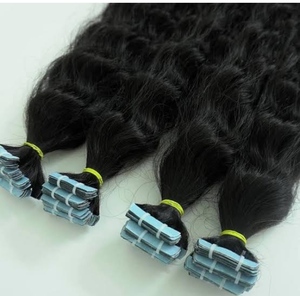 Cheveux humains naturels ondulés avec cuticules dans le même sens - Product Image 2
