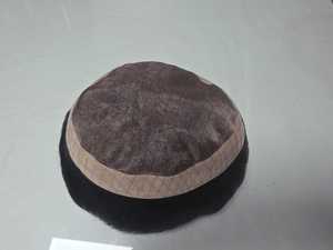 Taz Hair's High Quality Indian <b>Wig</b> <b>for</b> <b>Men</b> Deep Wave Kinky Curl Style Soft Mono Base Toupee System Direct From Bangladesh - Product Image 6