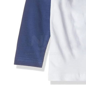 T-shirt double couche 100% coton personnalisé pour hommes, meilleure qualité avec le design le plus populaire - Product Image 5