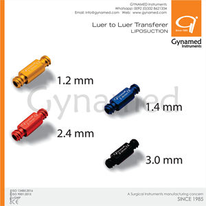 เครื่องมือ gynamed EU CE เครื่องมือผ่าตัดแบบแมนนวลได้รับการรับรองมาตรฐาน ISO อุปกรณ์การส่งผ่านไขมันขนาดเล็ก - Product Image 5