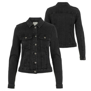 Veste en jean confortable pour femmes, tissu doux, léger, élégant, confortable, décontracté, à porter tous les jours - Product Image 3