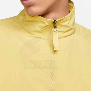 ชุดวอร์มผ้าไนลอนสำหรับผู้ชายชุดวิ่งน้ำหนักเบามีซิปใส่สบาย - Product Image 3