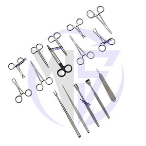 Instrumental Quirúrgico Manual de Blefaroplastia de Acero Inoxidable, Juego de 15 Piezas, Cirugía de Párpados, Cirugía Plástica Cosmética Completa - Product Image 3