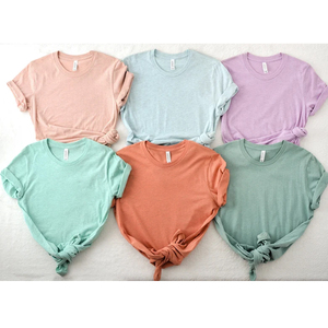 <b>Blank</b> Bella <b>Canvas</b> T Shirt/Heather Prism Colors Bella Plain Unisex <b>Blank</b> Plain Shirt/Heather Bella <b>Canvas</b> T Shirts - Product Image 1