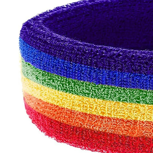 100% Cotton Non-Slip Fashion <b>Headbands</b> for Women Men-Solid Color Running Fitness Yoga Tennis Hair Accessories Professional - Product Image 6