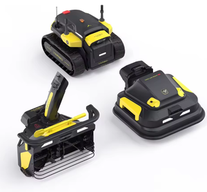 Tondeuse à gazon robotisée YARBO Pro et souffleuse à neige avec conception modulaire, recharge automatique, cartographie multi-zones par IA et GPS RTK pour la navigation - Product Image 3