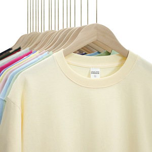 À la mode de haute qualité 240Gsm lourd 100% coton taille américaine t-shirt blanc unisexe sérigraphie DTG impression t-shirts - Product Image 3