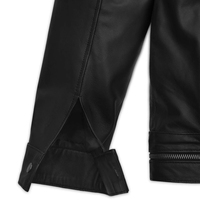 Veste en cuir pour homme avec logo personnalisé, qualité supérieure, style décontracté confortable, vestes en cuir de style unique, veste en cuir pour homme