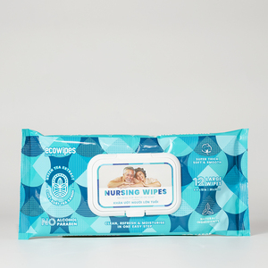 Toallitas Húmedas Antisépticas de Alta Calidad con Aroma a Té de Vietnam para la Limpieza de Personas Mayores y Pacientes - Product Image 1